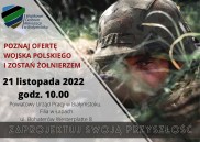 Obrazek dla: Spotkanie informacyjne w Filii PUP w Łapach z przedstawicielem Wojskowego Centrum Rekrutacji
