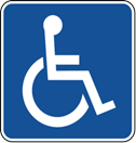 Symbol osoby z niepełnosprawnością